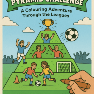 A journey through the football pyramid- A digital colouring book